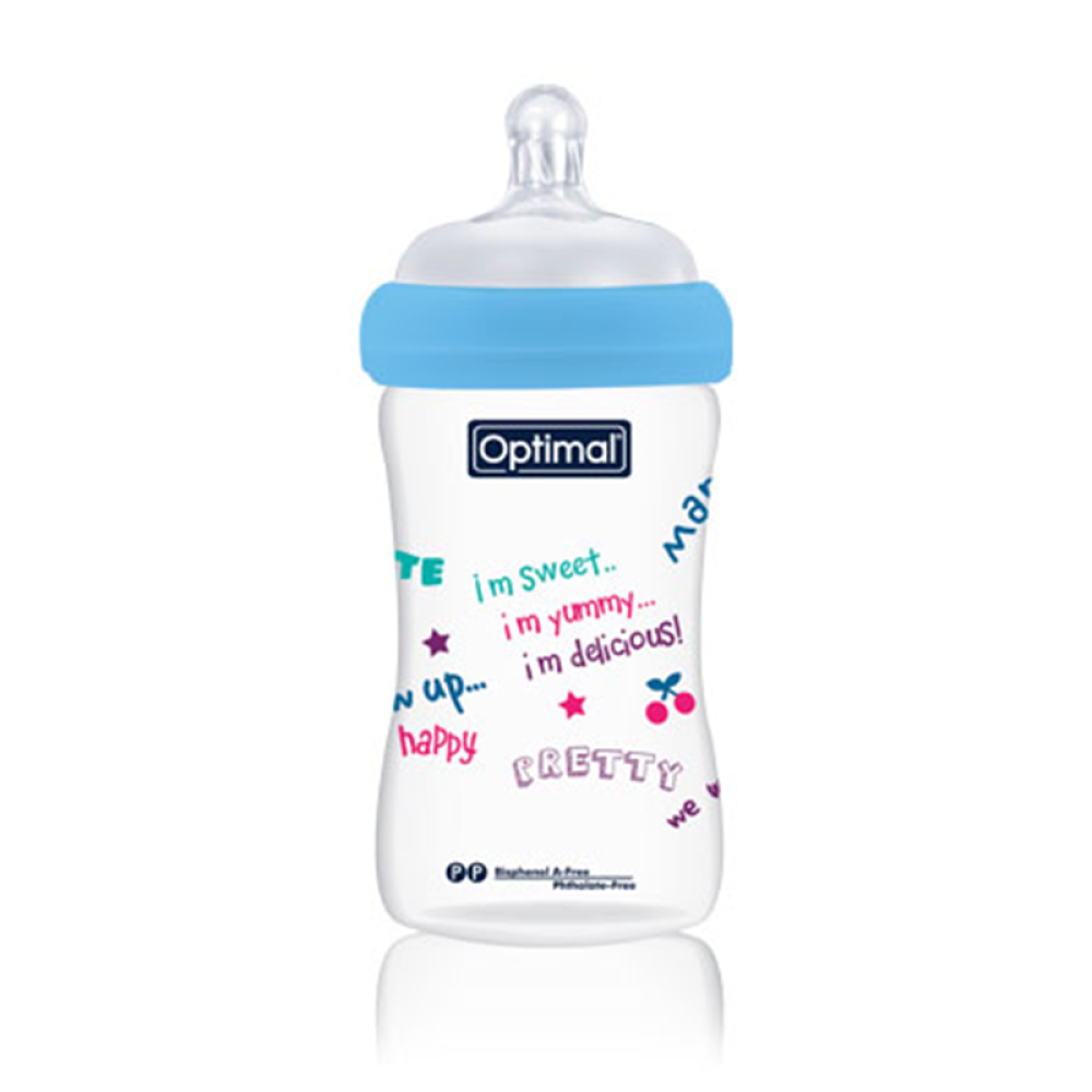 Optimal P.P Extra Wide Neck Feeding Bottle 240ml