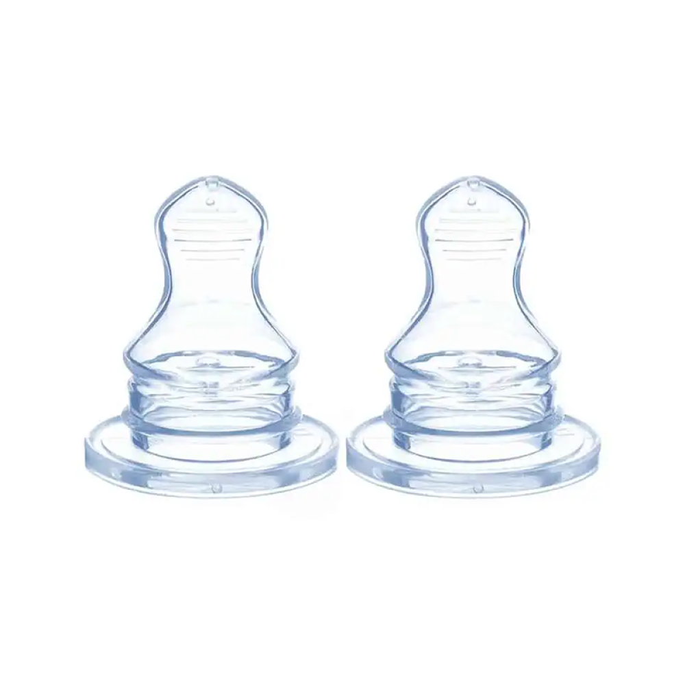 Optimal Ortho-Silicone Nipple 0+ 2 pcs