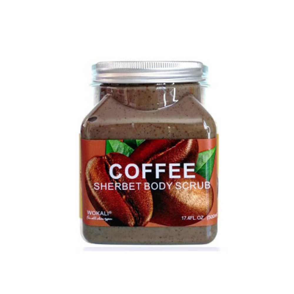 Wokali Coffee Sherbet Body Scrub 350ml