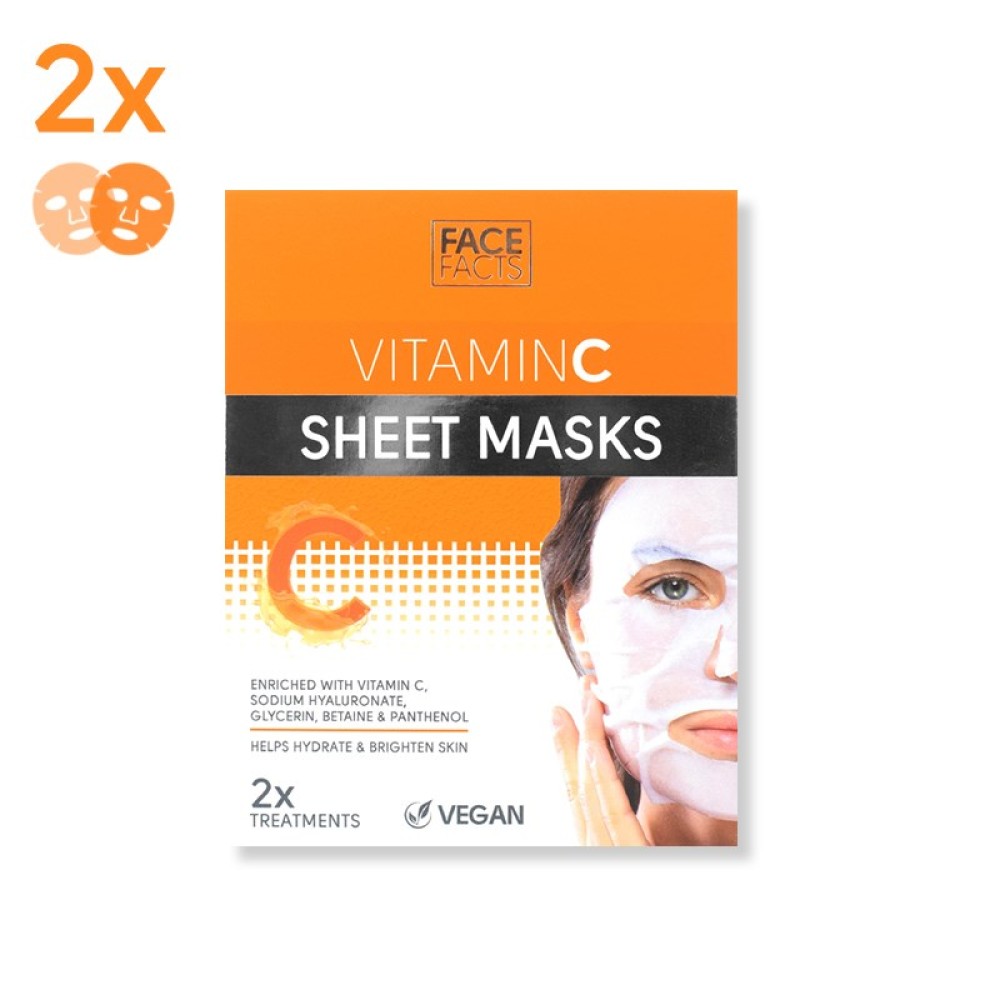 Face Facts 2x Vitamin C Sheet Mask