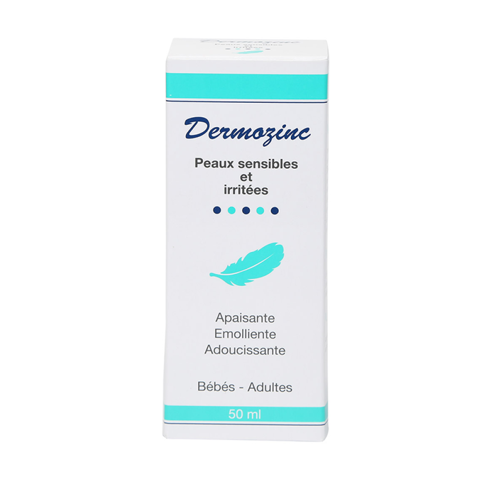 Dermozinc sensitive and irritated soothing skin softening emollient