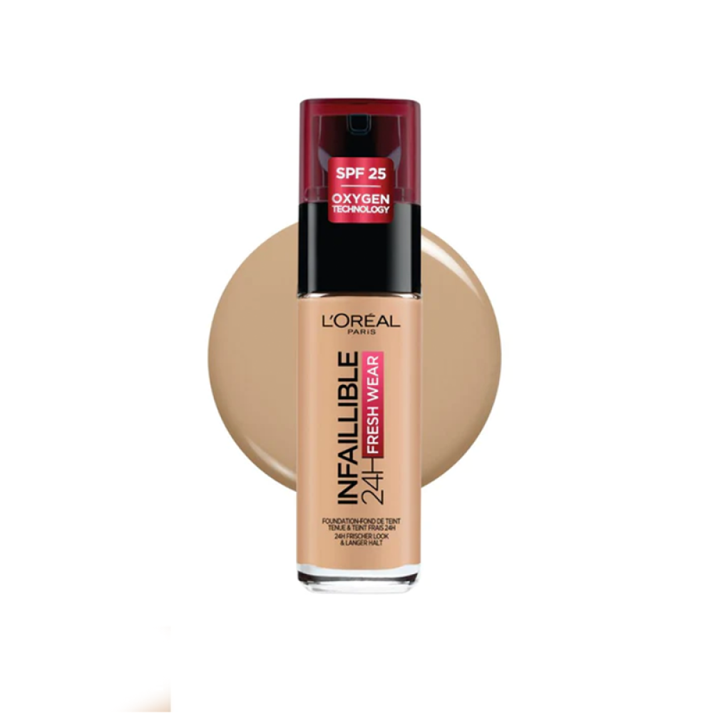 L'oreal Paris Omp Infallible 24h Liquid Foundation 140 Golden Beige