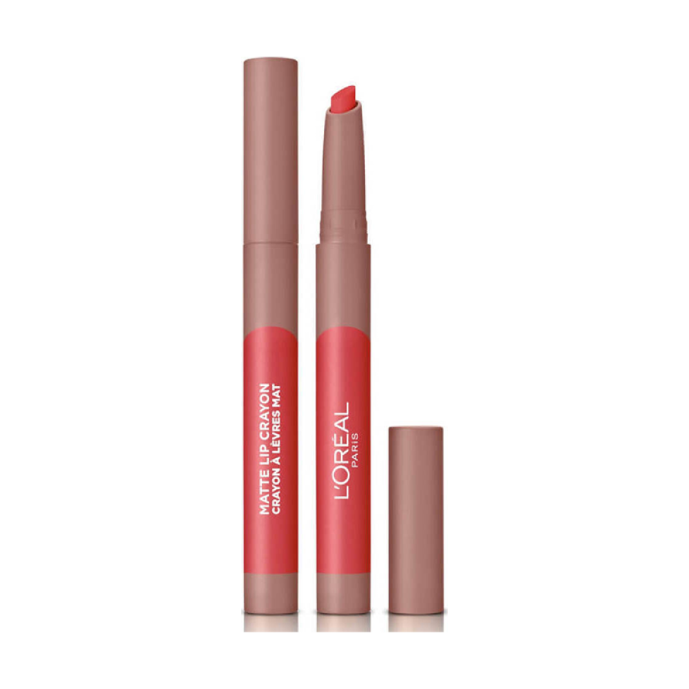 L'oreal Paris Omp Infallible Matte Lip Crayon 108 Hot Apricot