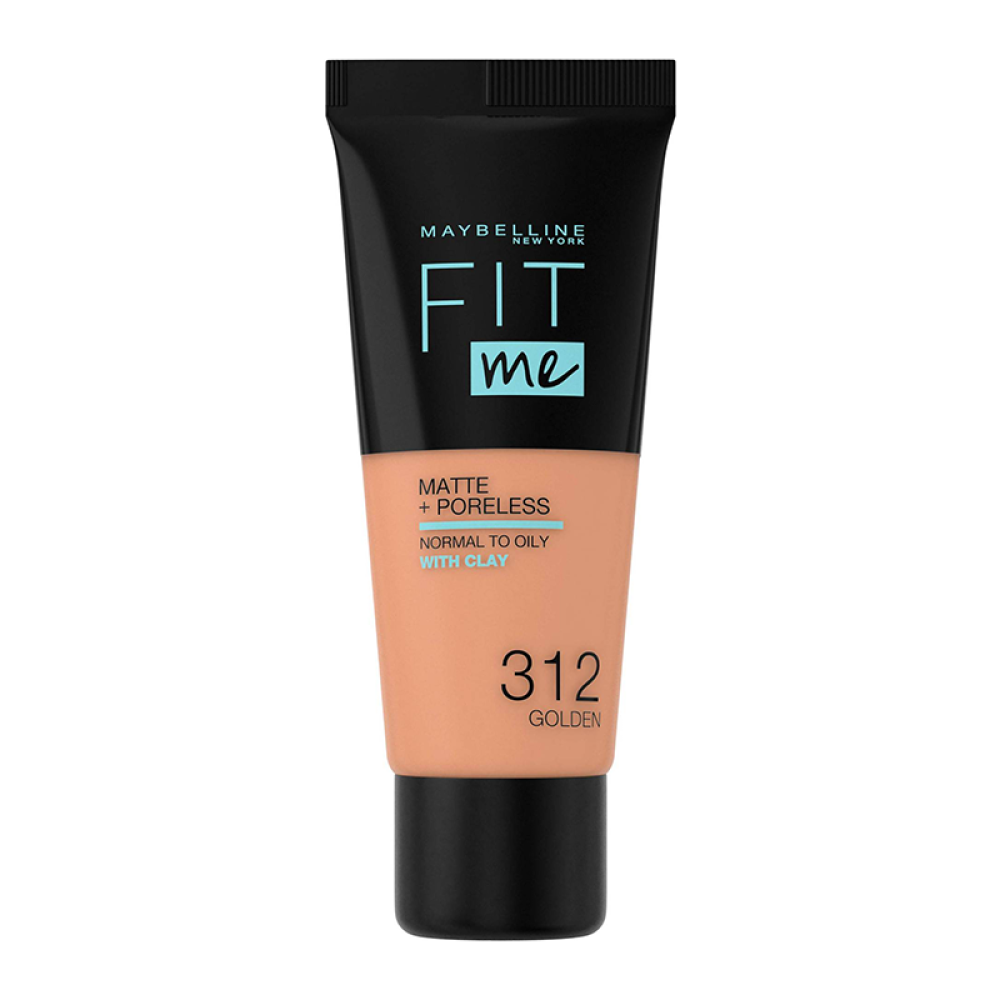 MAYBELLINE fit me matte poreless foundation 312 golden