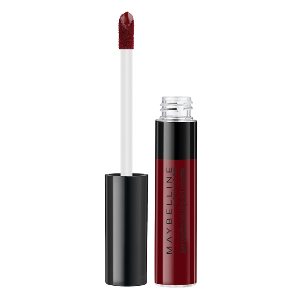 MAYBELLINE Sensational Liquid Matte Lipstick 02 Red Wine