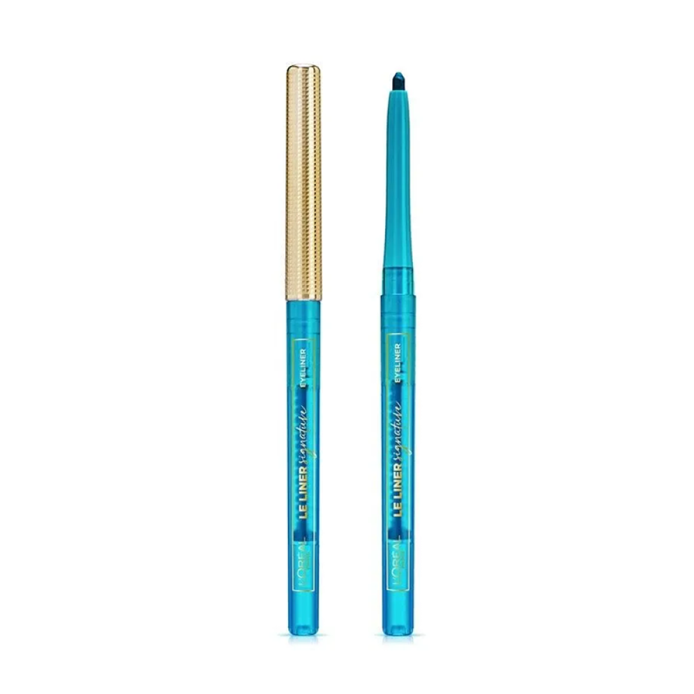 L'oreal Paris Omp Leliner Signature Eyeliner 09 Turquoise Fauxfur