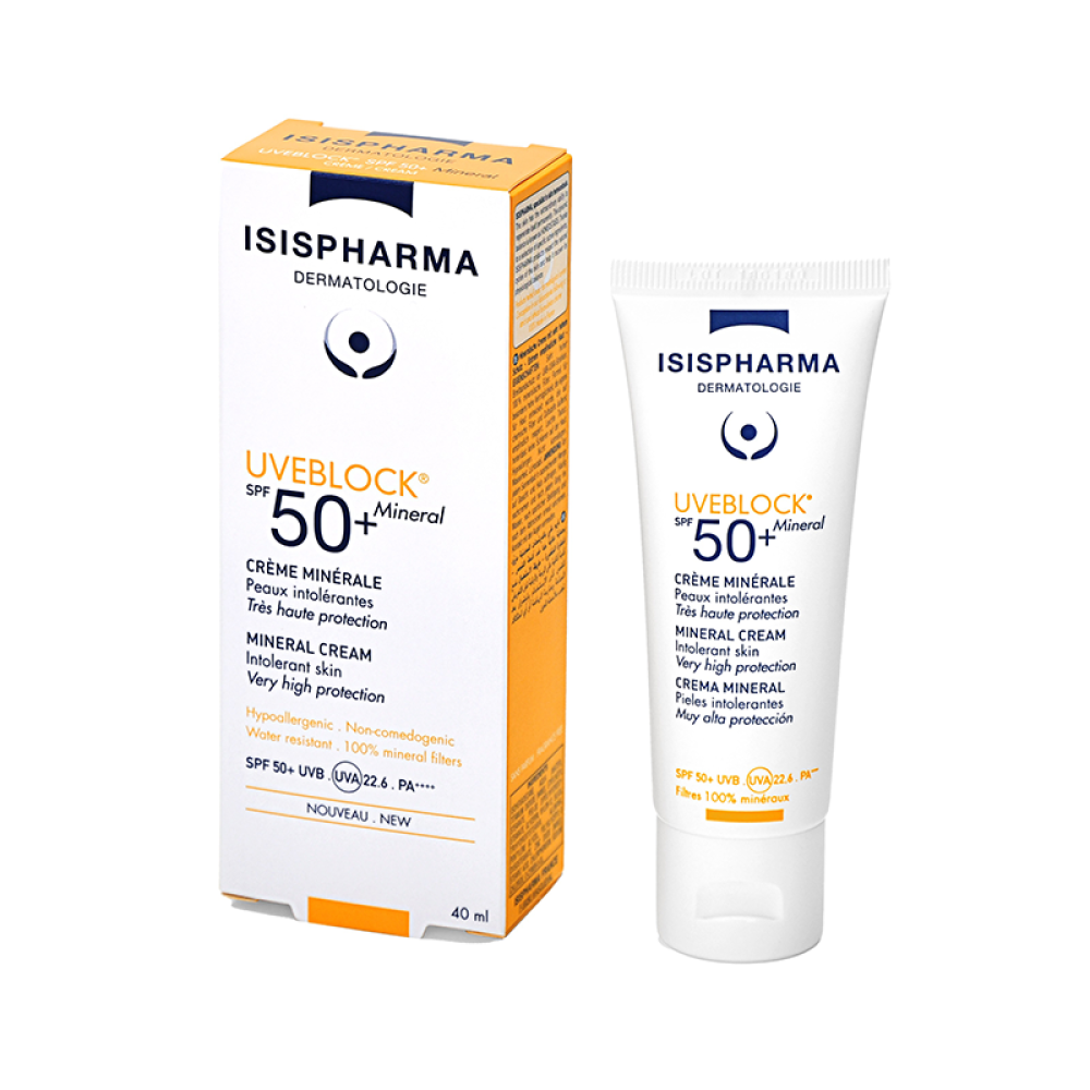  Isispharma UVEBLOCK SPF50+ Mineral 40ML