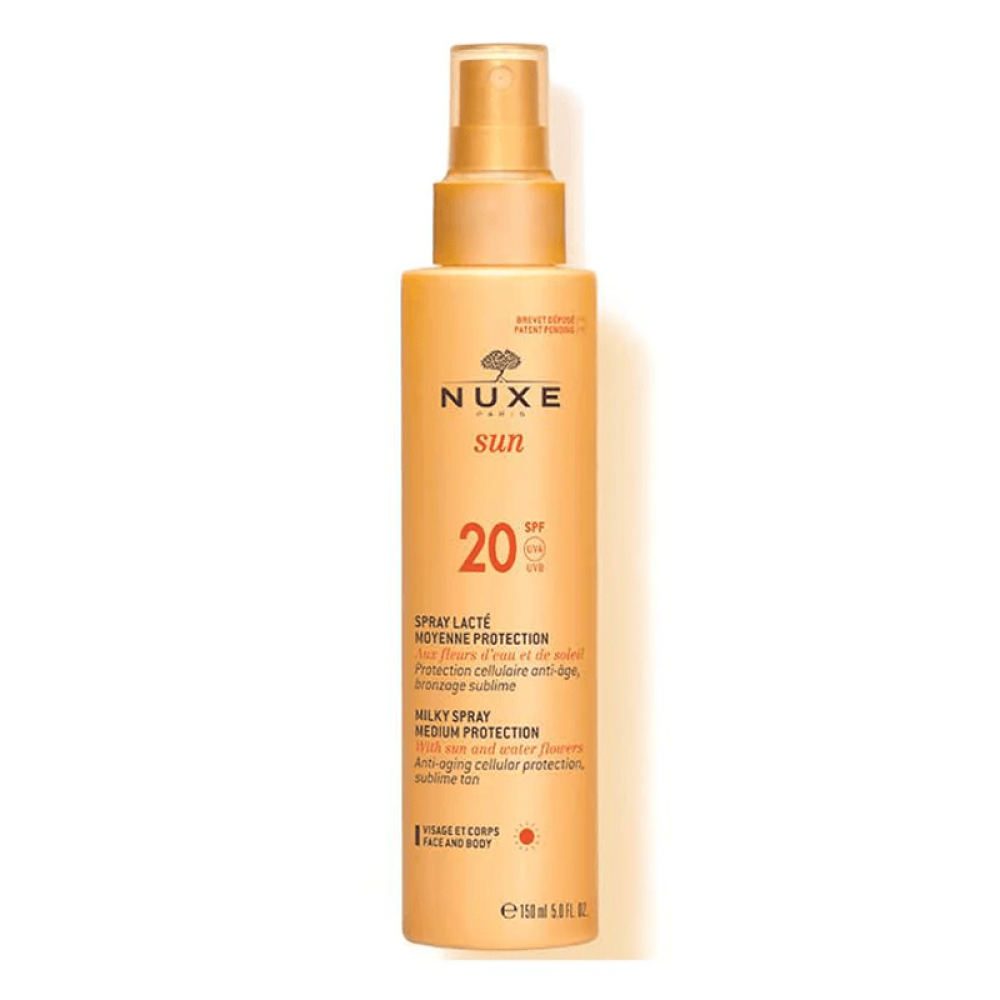 Nuxe Spray Lacte Moyenne Protection SPF 20 UVA-UVB