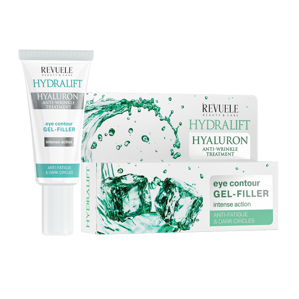 Revuele HYDRALIFT HYALURON Eye Contour Gel-Filler Anti-fatigue & Dark Circles 25ml