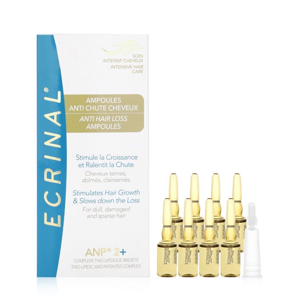 Ecrinal Anti Hair Loss Ampoules Intensive Care 8 Vials