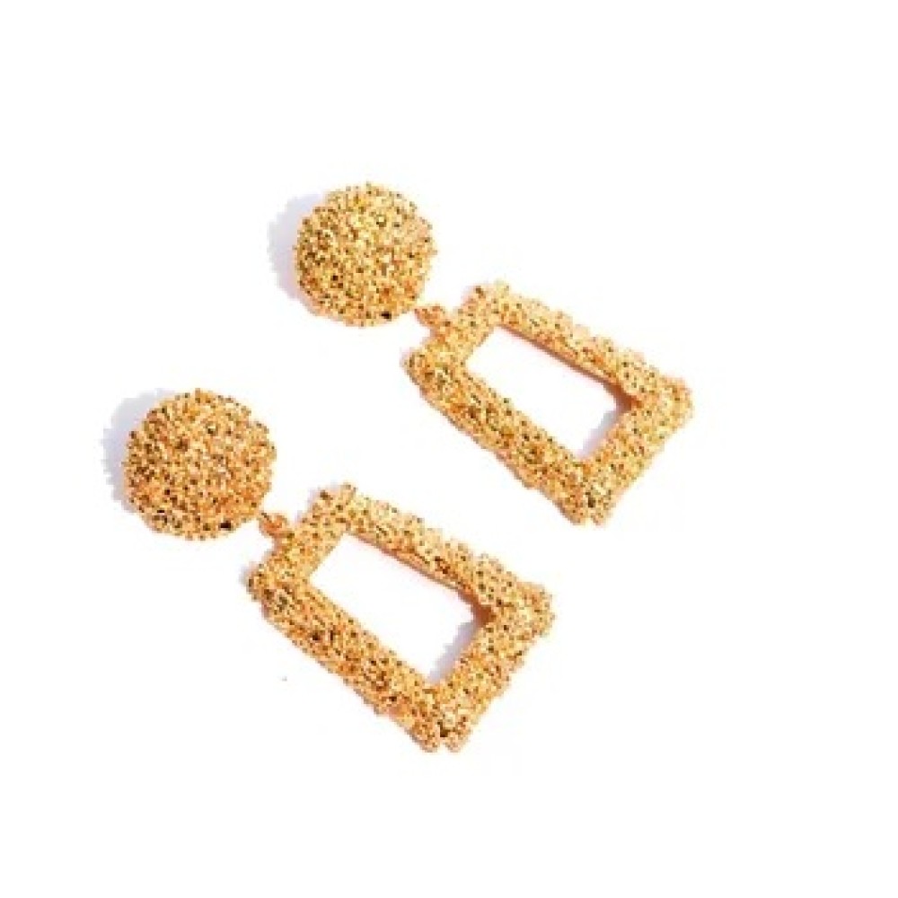 Geometric Drop Earrings