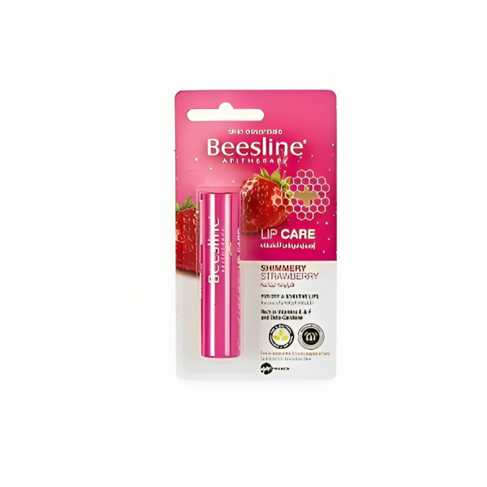 Beesline Lip Care Shimmery Strawberry