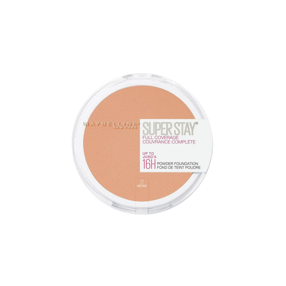 MAYBELLINE Super Stay 24h Powder Foundation 021 Nude Beige