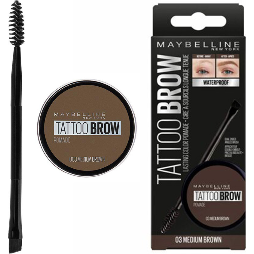 MAYBELLINE Tattoo Brow Pomade Pot 03 Medium Brown