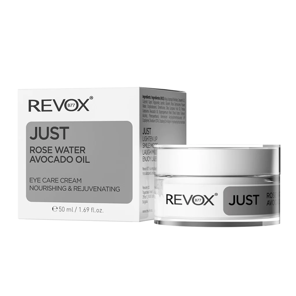 REVOX B77 Just Rose Water Avocado Oil Eye Care Cream 50ml