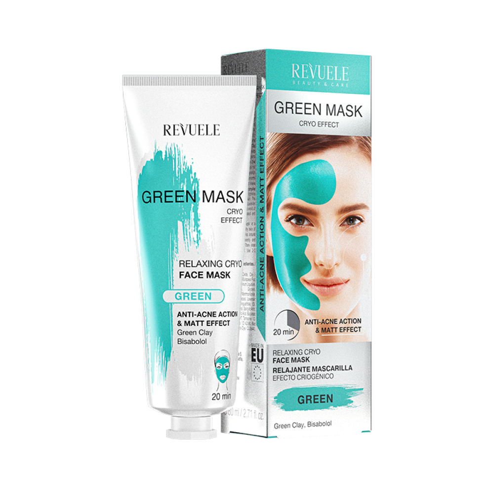 Revuele Green Mask Cryo Effect