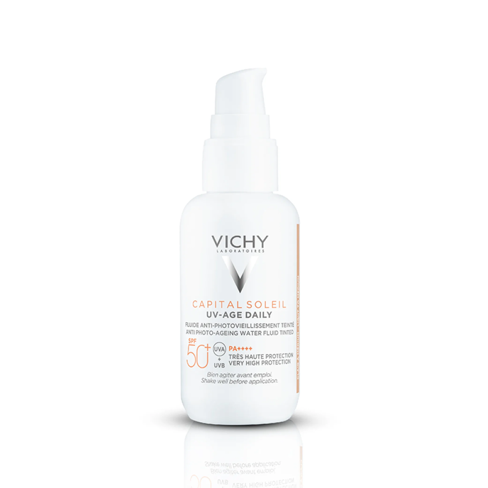 Vichy Capital Soleil UV-Age Daily Anti Photo-Ageing Water Fluid Tinted 40ml