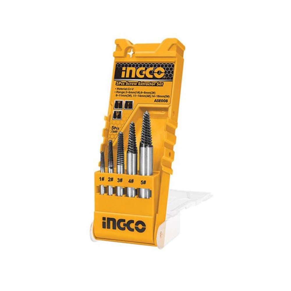 INGCO Male lock set 5 pcs 