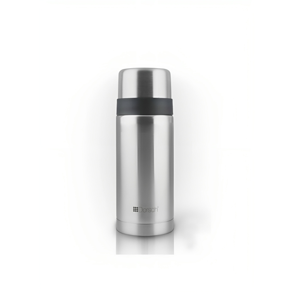 Dorsch Vacuum Flask 350 ML Stainless , with insulated lid can hold hot or cold drinks for up to 12 hours,