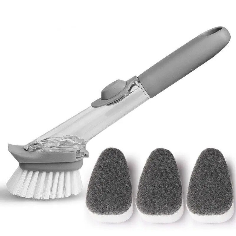 Refillable Liquid Cleaning Brush Kitchen 