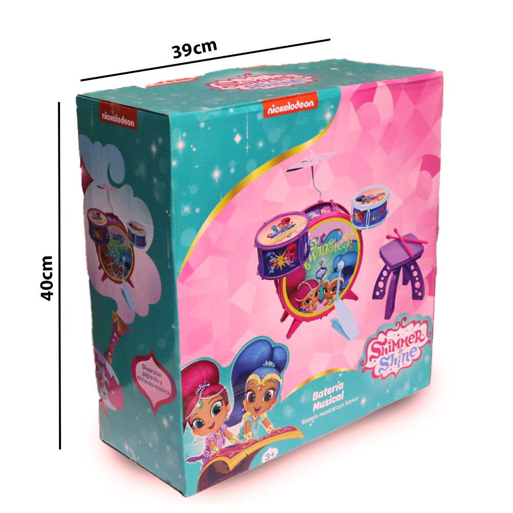 Shimmer & Shine – Drum  , Happy toys , music toy 