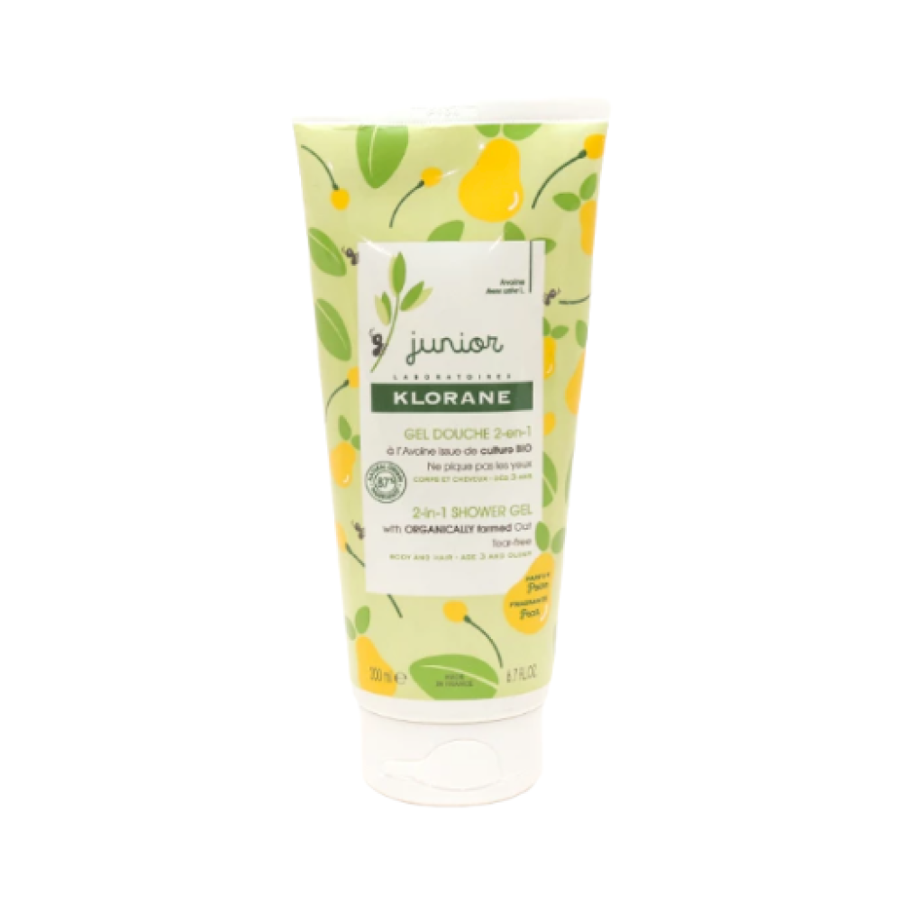 Klorane Junior Gel Douche Corps et Cheveux (Body and Hair Shower Gel)