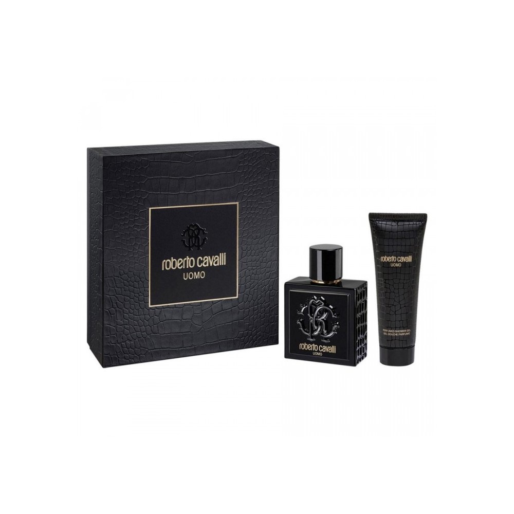 Roberto cavalli uomo gift set for men 