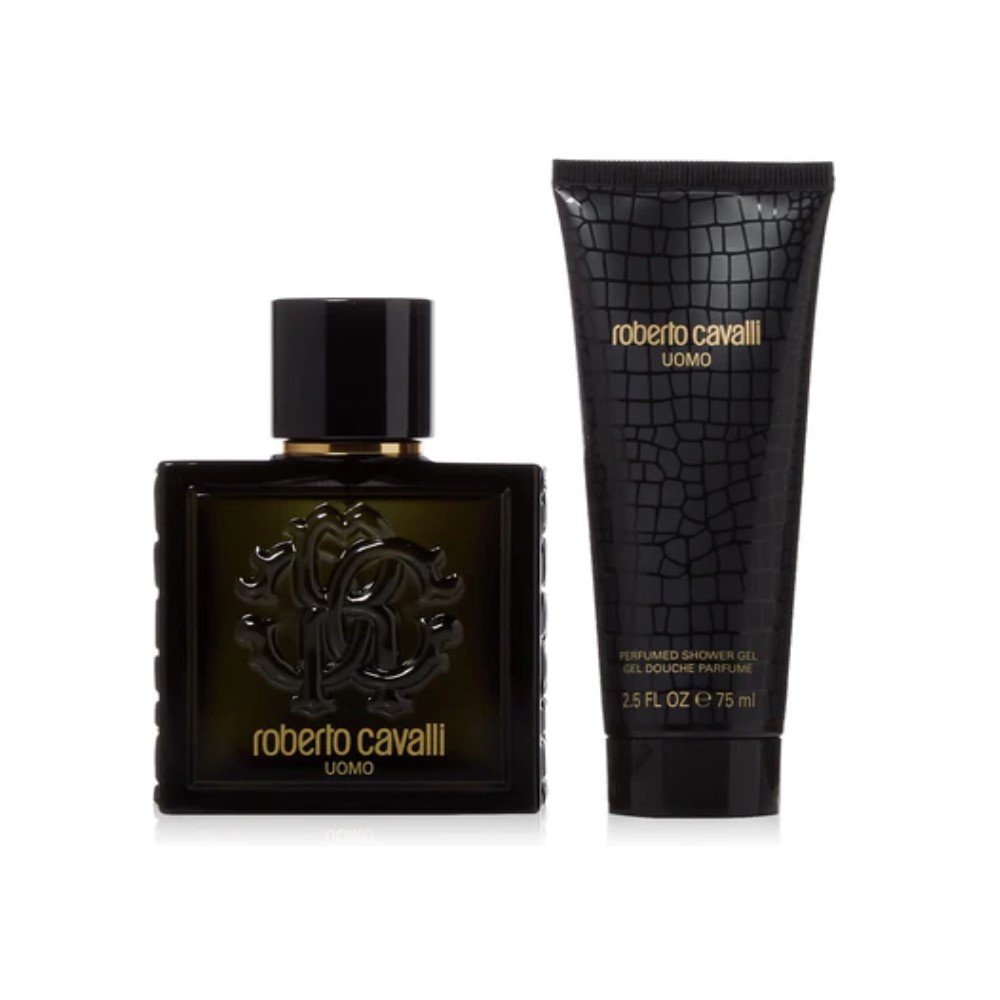 Roberto cavalli uomo gift set for men 