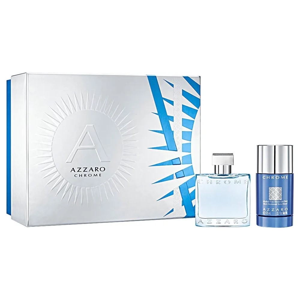 Azzaro chrome homme set