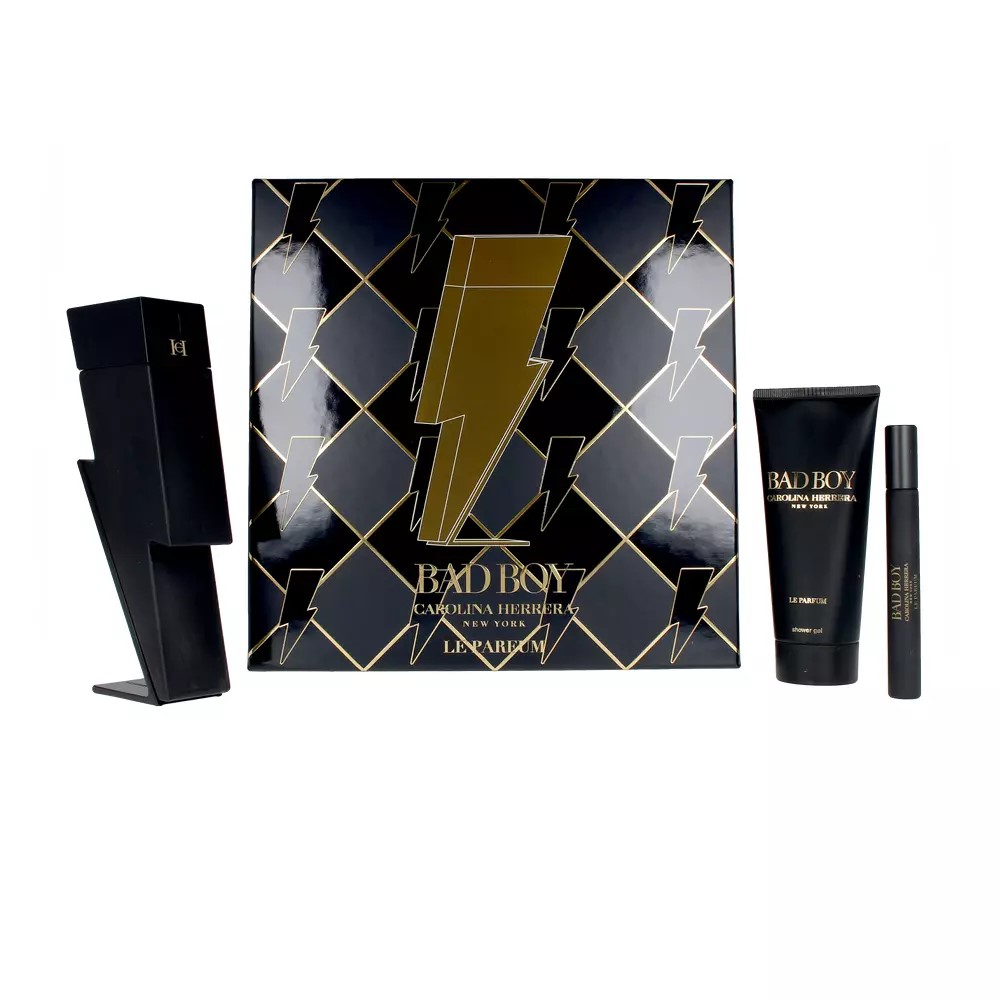 Carolina Herrera Bad Boy perfume set for men 