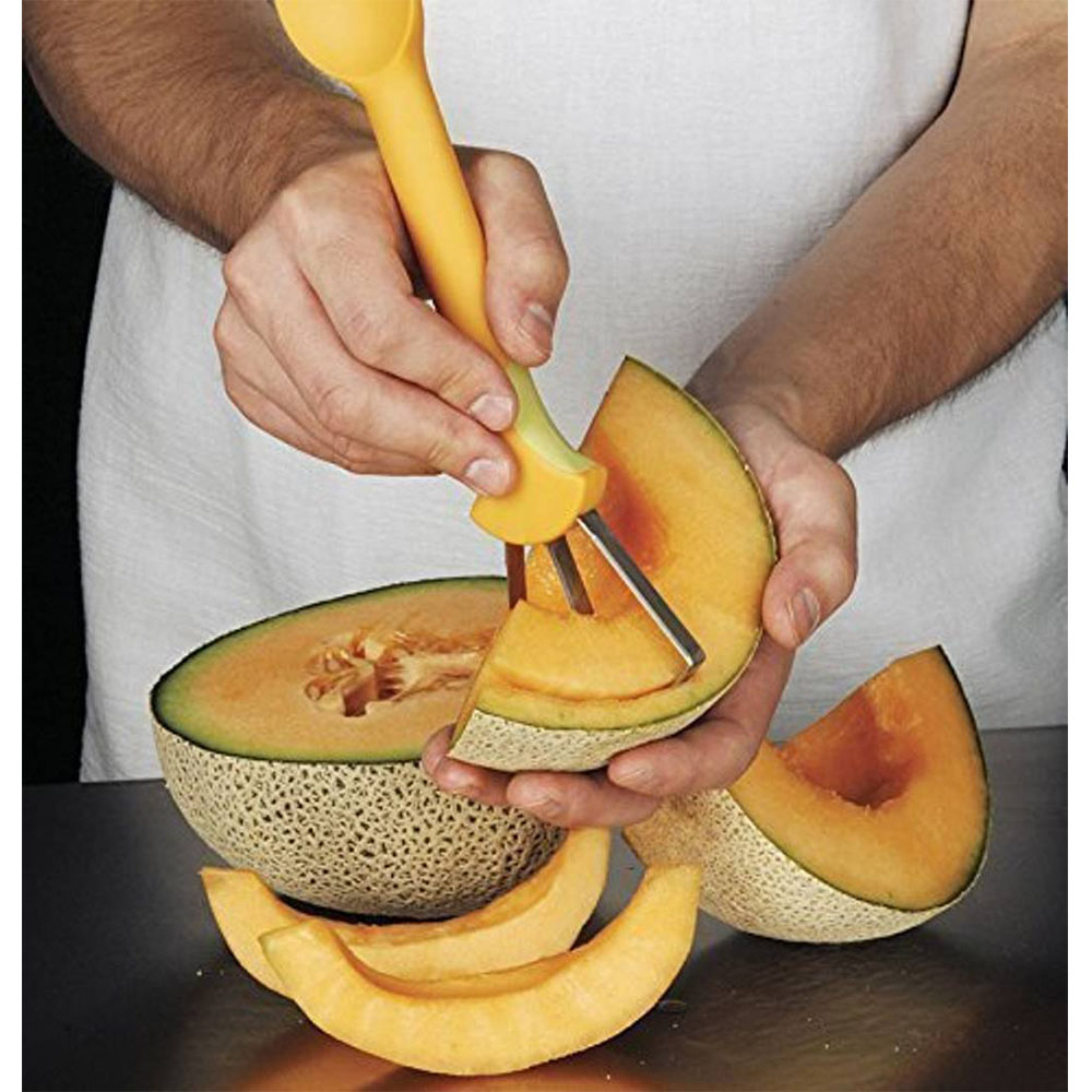 Melon seeder & slicer