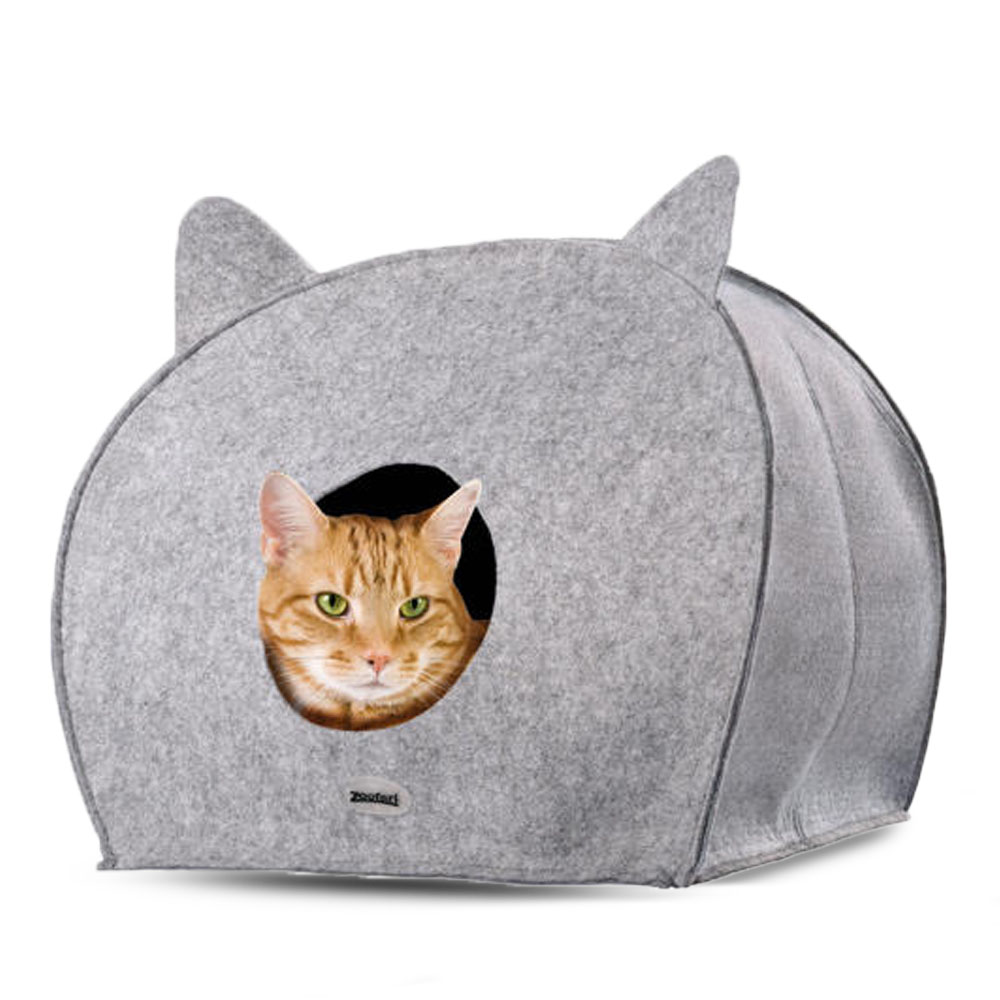 zoofari Cat Cave Grey  