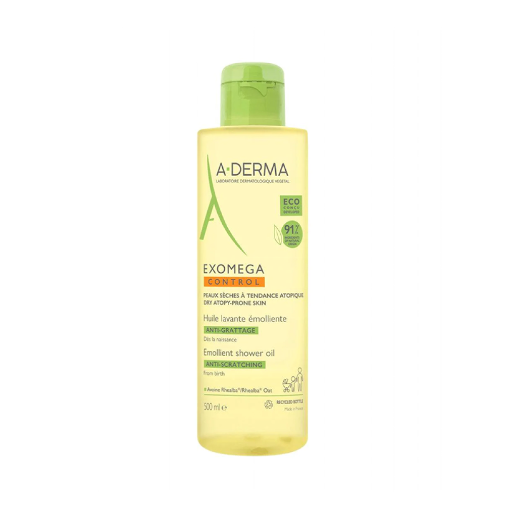 A-derma - Exomega Oil Shower & Bath 500ml