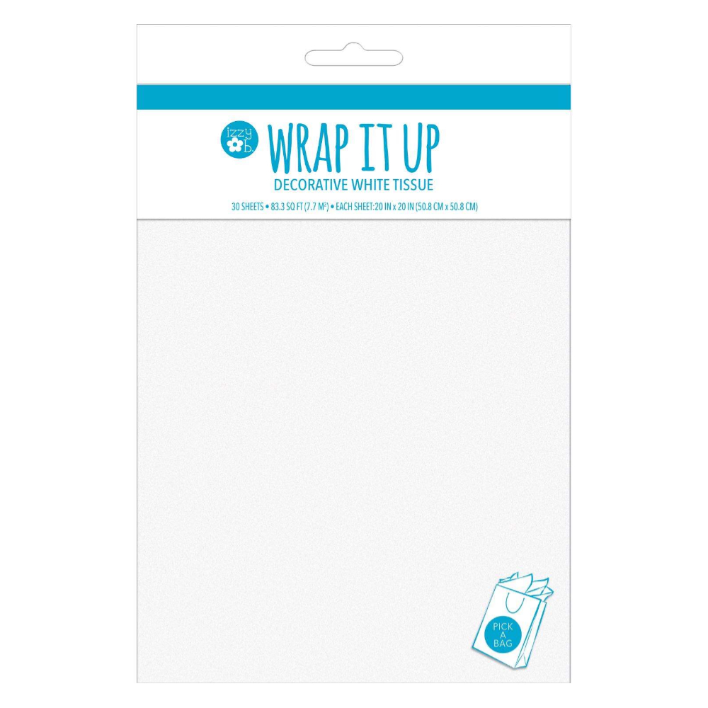 Wrap it up - Decorative White Tissue