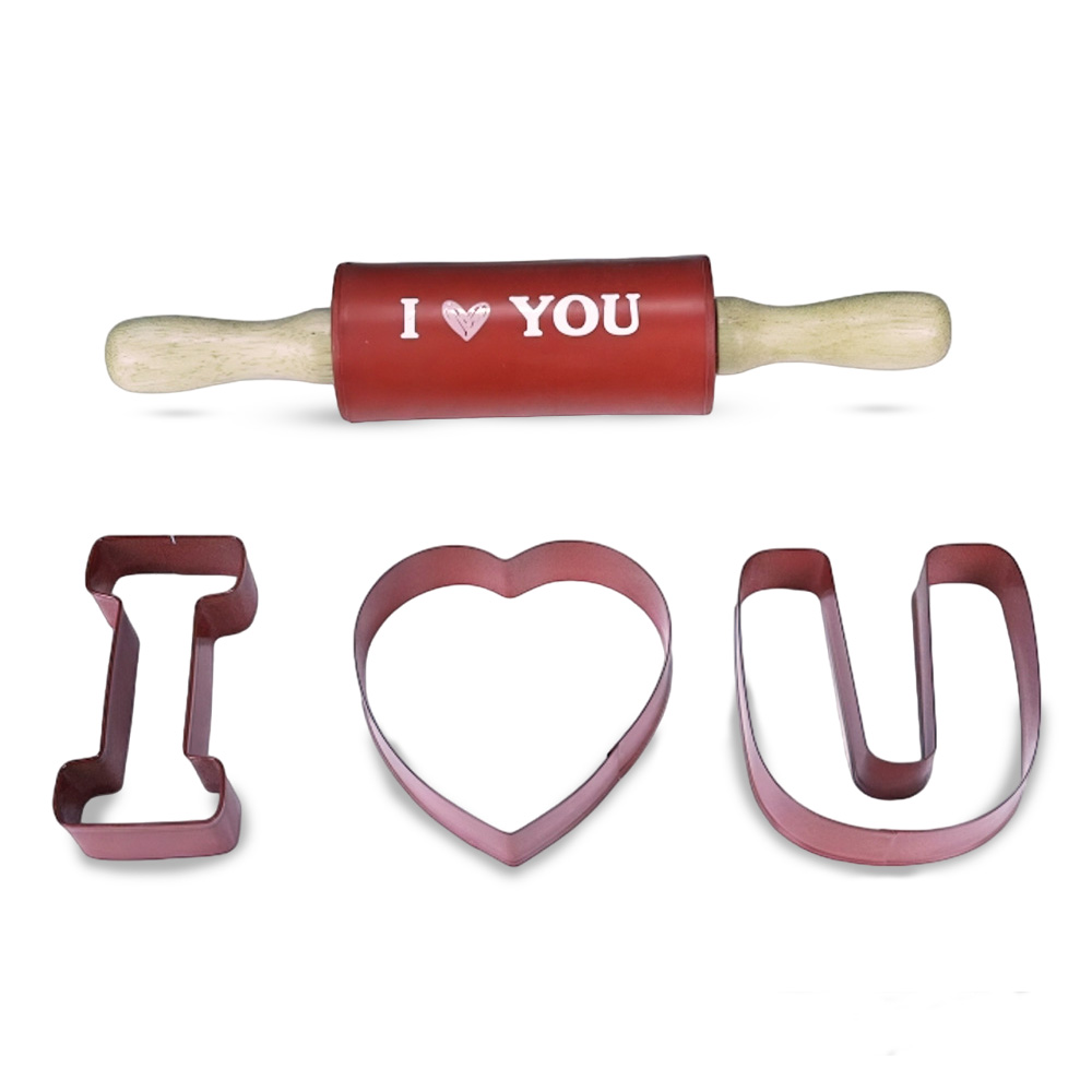 Baking Set of 4 pieces - Valentine 