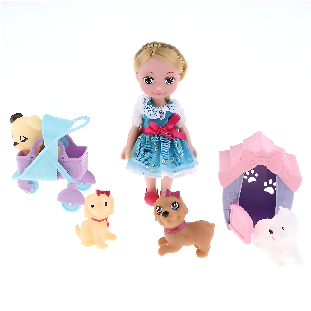 Fashion Girl - Baby Doll Pet Store Playset Toy