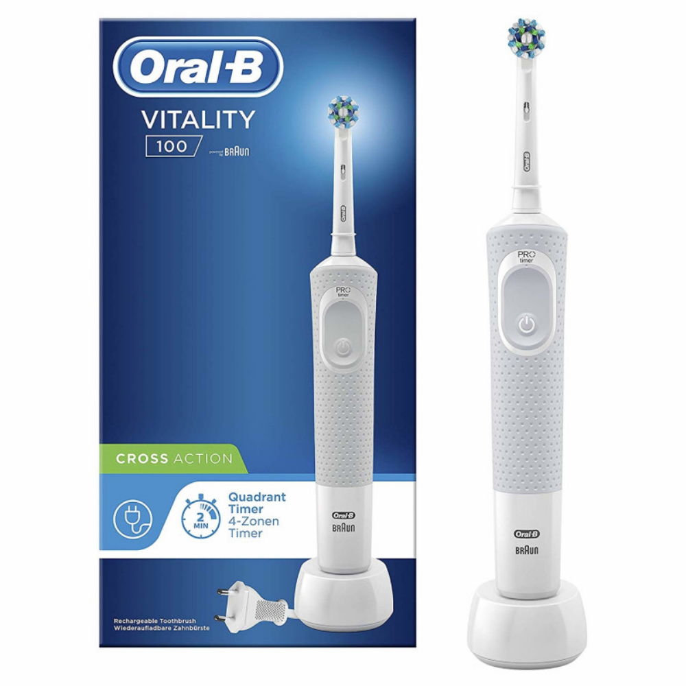 Braun Oral-B Vitality Cross Action Rechargeable Toothbrush 