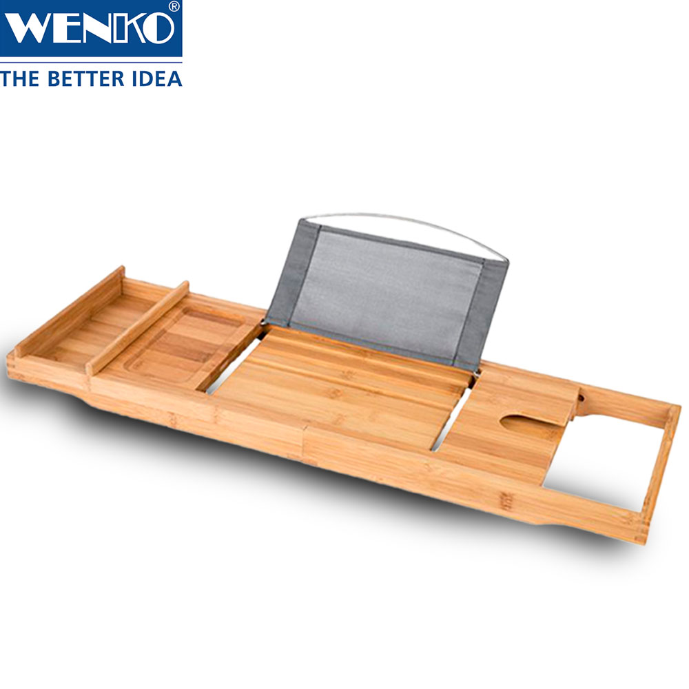 Livarno Wenko Bamboo Bathtub Tray (blue)