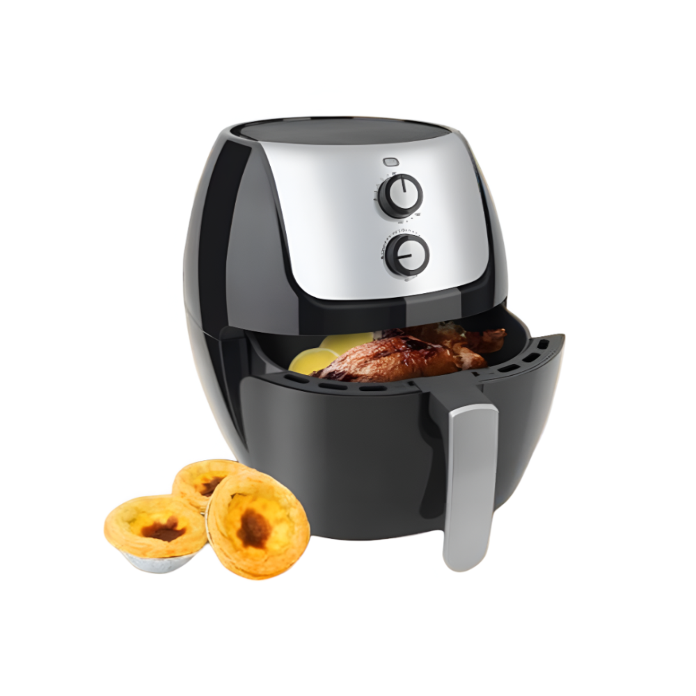 Decakila Air Fryer 8L Capacity, 1800W Motor, Non-Stick coat, 60 minute Timer and Overheat Protection (KEEC040B)