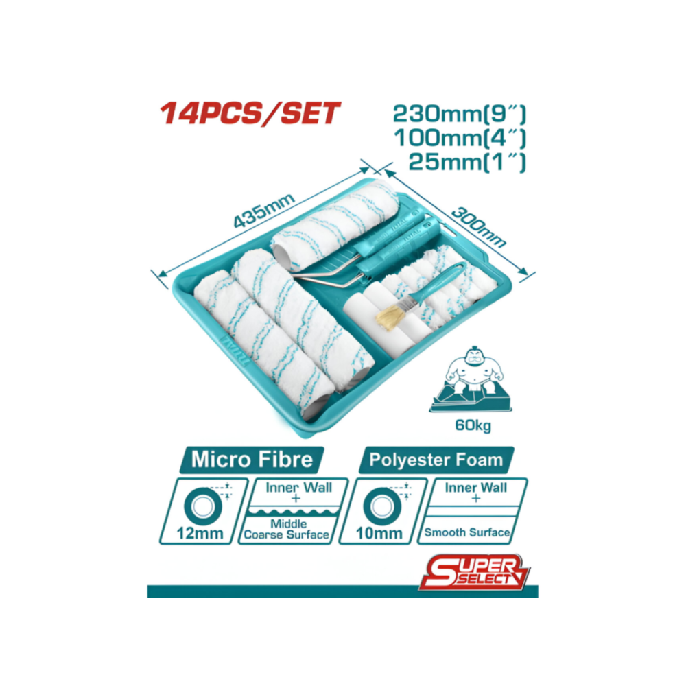 Total Cylinder brush 14 in 1 set(Inner wall)