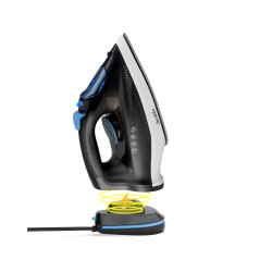 Decakila Steam Iron With Steam Rate 25g/min, 2200W Motor and 300 ml Water Capacity (KEEN013B)