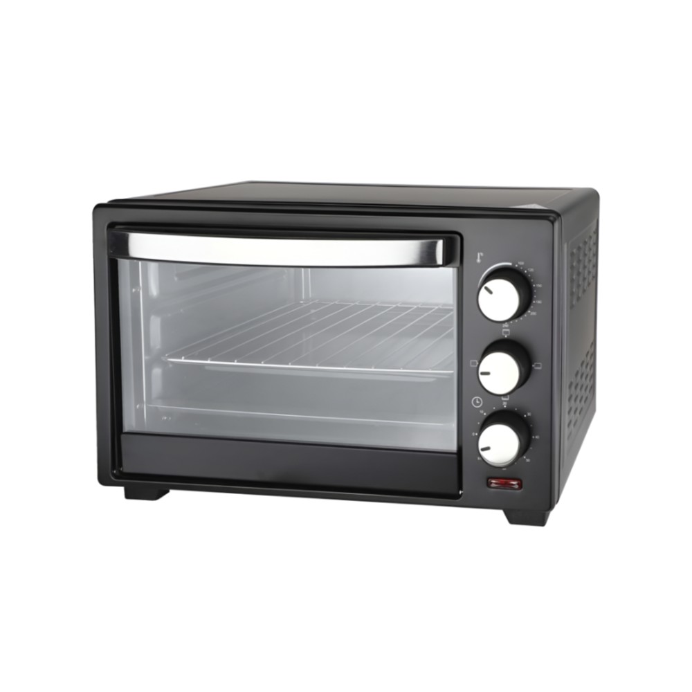 Decakila Toaster Oven With 60 minute Timer with stay on function, 1600W Motor and 28L Capacity (KEEV009B)