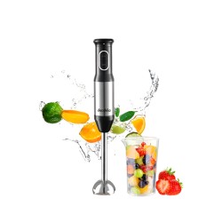 Decakila Hand Blender 2-in-1 With 2-Speed and stepless variable speed, Stainless steel Blades and 1200W wattage (KEJB039M)