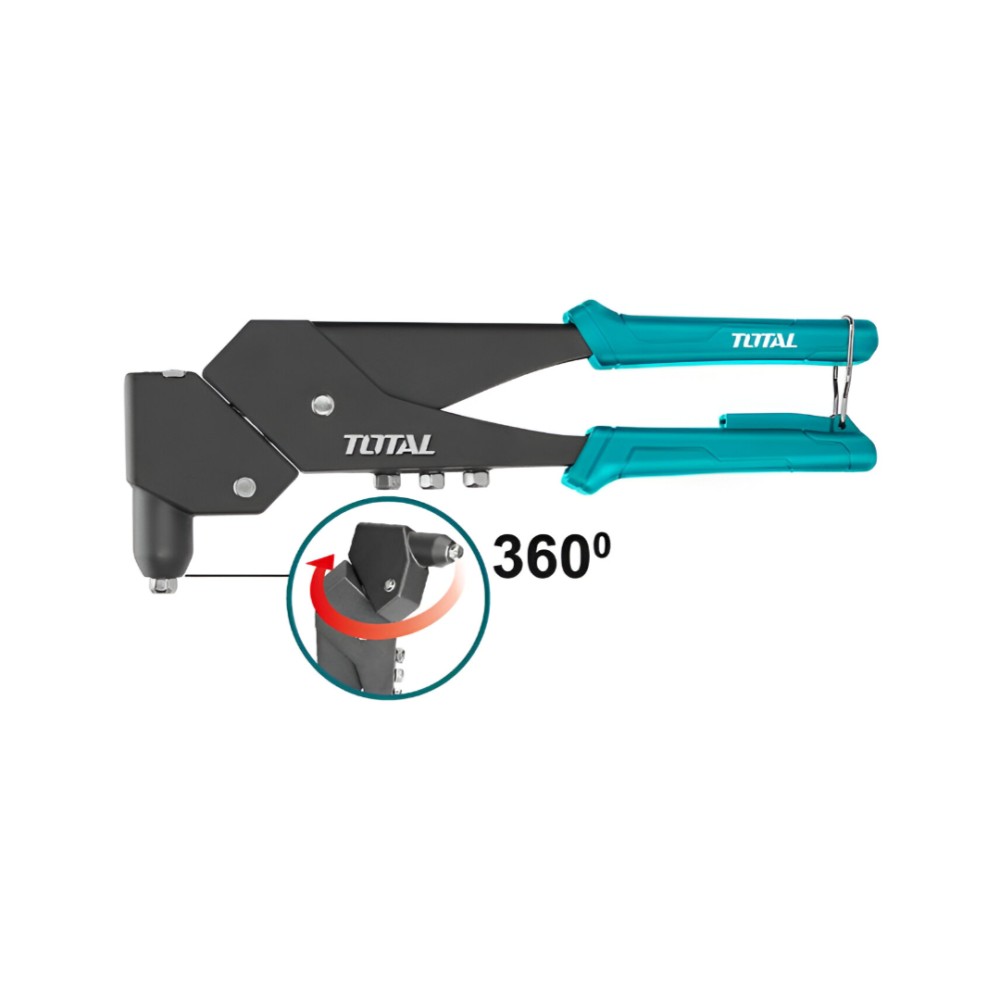 Total 360°Swivel head-hand Riveter