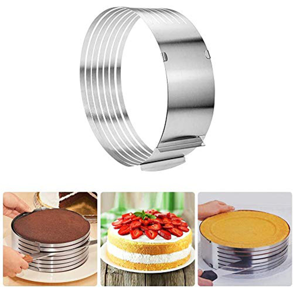 Stainless Steel Layer Cake Slicing Kit