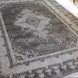 Imperial Mist Home Carpet  Grey 200X280cm Turkish Carpet with Belgian threads, Floxi 