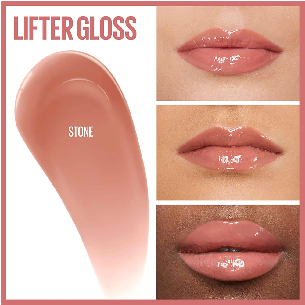 MAYBELLINE hyaluronic acid lifter lipgloss 008 stone