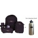 Capri All Black Collection - Combo Set 4-In-1 + Free Aluminum Bottle