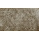 Rustic Web Winter Carpet , 160x230cm Vintage Cream Gold, Turkish Carpet with Belgian threads