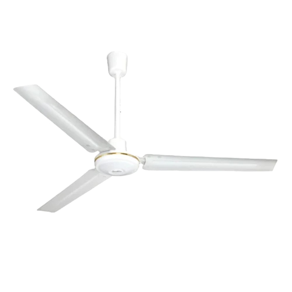 Decakila Ceiling Fan 56inch With 1-5 speed capacitor, 22-70W Power and 3 Metal blades (KEFC076W)